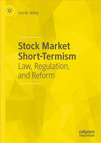 Stock Market Short-Termism  Law, Regulation, and Reform