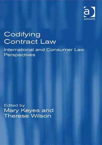 codifying  contract law
